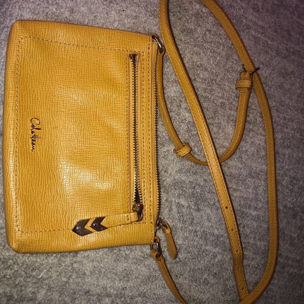 Cole Yellow Crossbody Bag